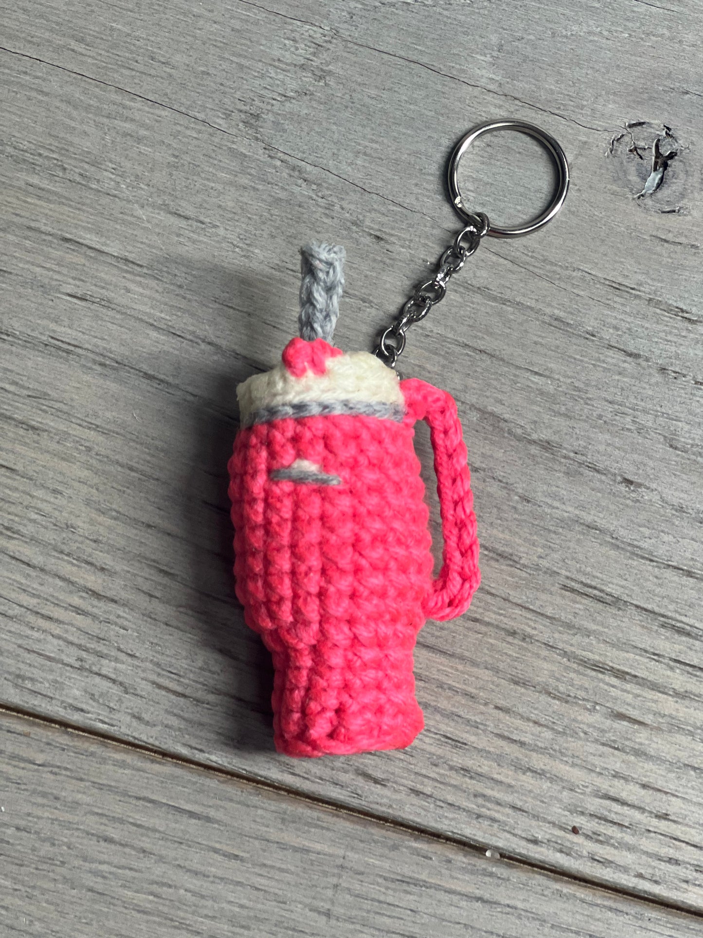 Crazy Viral Cup Keychain Pattern