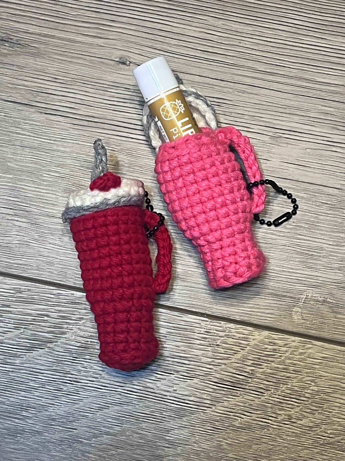 Crazy Cup Crochet Chapstick or Lighter Holder Pattern